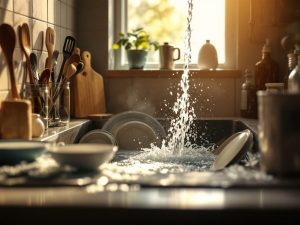 Lavavajillas que no vacía el agua: Identificación y soluciones